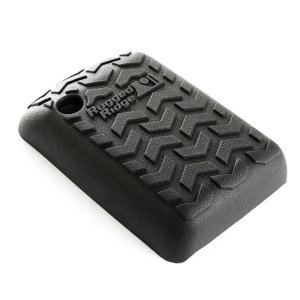 Jeep Wrangler Center Console Cover - Rugged Ridge - Rugged Tread Design - Black - `97-`01